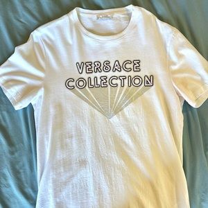 Men’s Versace Collection T-shirt. White. Brand New.